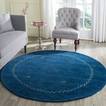 Safavieh Himalaya Collection HIM583 Rug, Blue, 3' X 5'