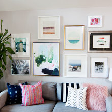 Parlor - gallery wall