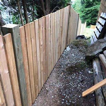 Belcarra Picket Fence 400 linear feet