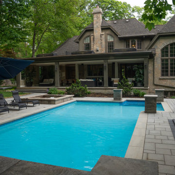 Custom Swimming Pool & Luxury Home Extension