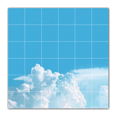Clouds Ceramic Tile Wall Mural HZ500392-66S. 25.5" x 25.5"