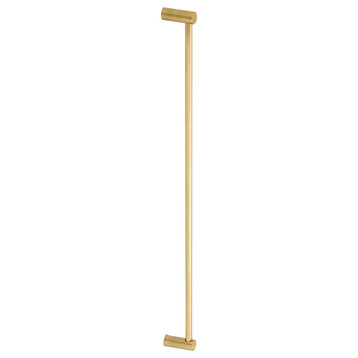 Alno D715-18 Contemporary 18" Center to Center Solid Brass - Satin Brass