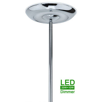UFO  30W High Bright Up and Down Dimmable LED Torchiere Floor Lamp