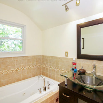 New Window in Lovely Bathroom - Renewal by Andersen Westchester, Putnam & Fairfi