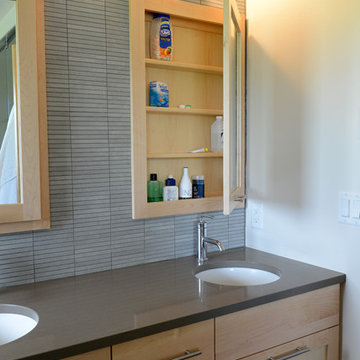 Crystal Cabinets- Contemporary Maple Master Bath
