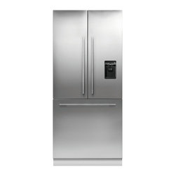80" French Door Integrated Refrigerator with ice and water - Kitchen Products