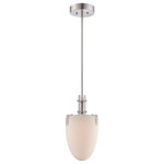 Designers Fountain - Archer LED Mini Pendant, Satin Platinum - Integrated LED