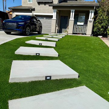 Clean, Green & Durable: Front Yard Remodel