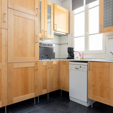 Compact but complete - the Parisian kitchen