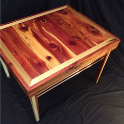 MCM Cedar Copper Coffee Table - Furniture