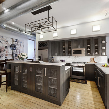 Virtual Staging Examples - Industrial Style