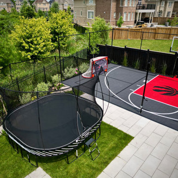 Sport Court and Trampoline Safety Integration