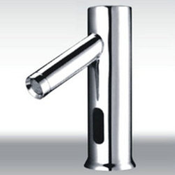 Contemporary Cold Water Automatic Touchless Sensor Sink Faucet - T0110 - Bathroom Sink Faucets