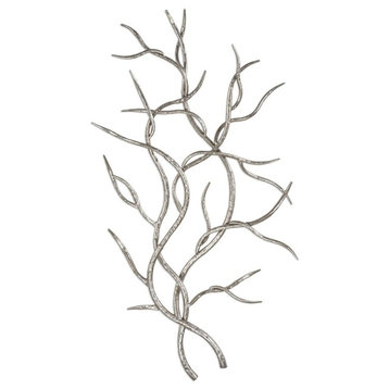 Uttermost Silver Branches Wall Art Set Of 2 04053