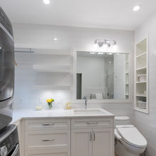 Laundry bathroom combo