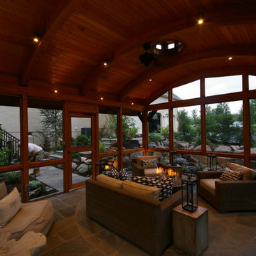 The "Zen Den" Doylestown PA, overall interior shot.