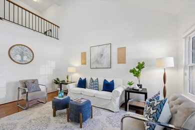 Example of a living room design in Philadelphia