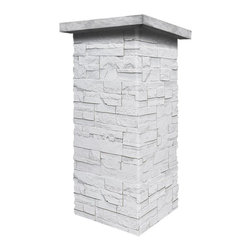 DURANGO SQUARE COLUMN WRAP- SOLID COLOR - Wall Panels