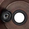 3.5" Deluxe Garbage Disposal Drain With Basket in Oil Rubbed Bronze