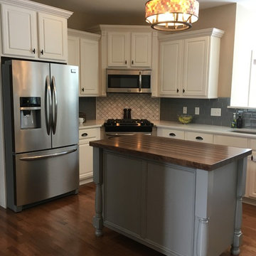 Builder grade kitchen update