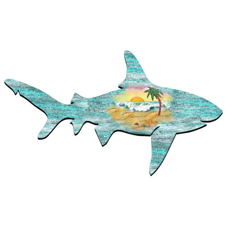 Shark Scenic Door Hanger