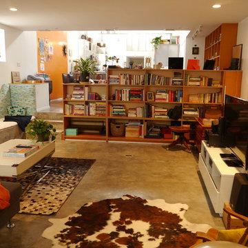 My Houzz: A Family Makes a Converted Auto Body Shop Their Own