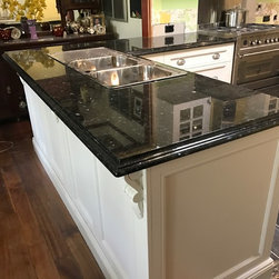 Emerald Pearl Granite - Kitchen Countertops