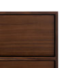 Safavieh Couture Adelyn 2 Drawer Nightstand, Walnut/Gold