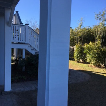 Rebuild rotted balconies finished photo