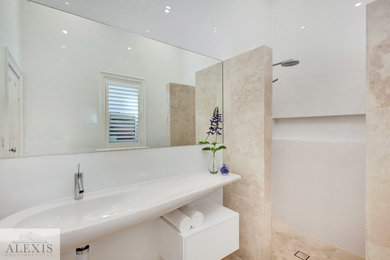 This is an example of a modern bathroom in Adelaide.