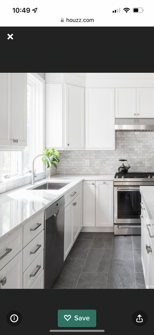 Grey kitchen tile ideas?