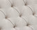 Park Avenue Linen Tufted Bed With Vintage Wing, Desert Sand, Eastern King