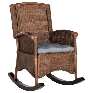 Rhonda Rocking Chair, Brown