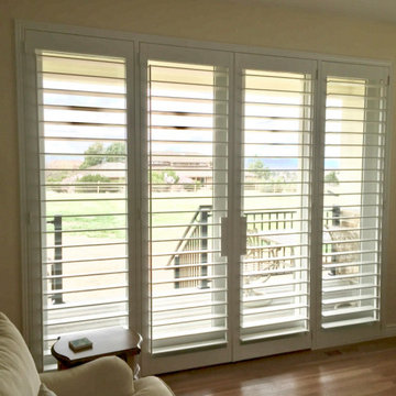 "Patio Door" Plantation Shutter applications