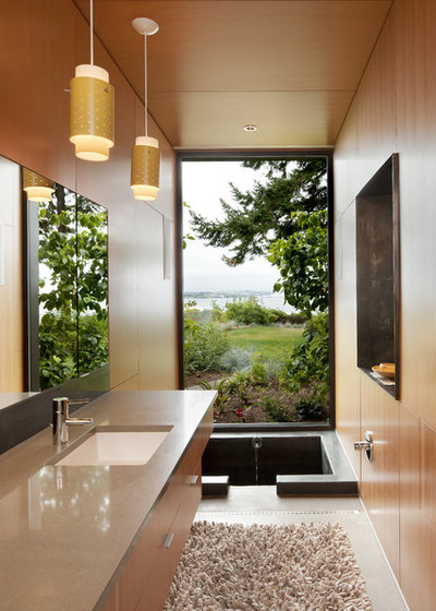 Современный Ванная комната by Coates Design Architects Seattle