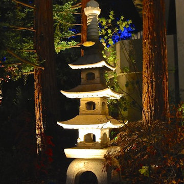 Miner Rd. Orinda, Landscape Lighting