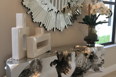 Trendy entryway photo in Miami