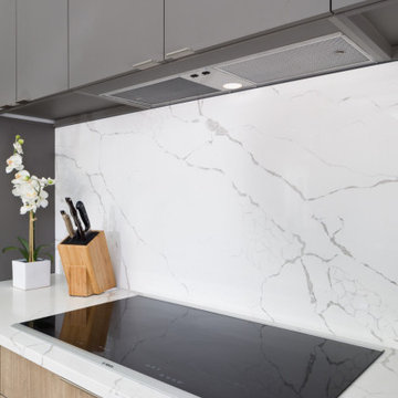 Neutral Contemporary First Floor Remodel