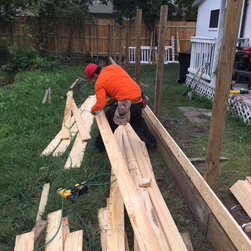 Wood Cottage Fence - Horizontal - Home Fencing And Gates