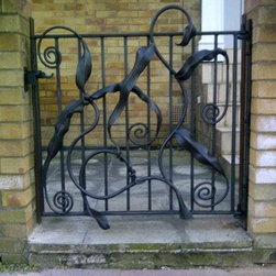BexSimon Art Nouveau Garden Gate - Home Fencing And Gates