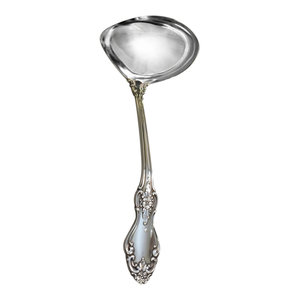 English Provincial By Reed and Barton Sterling Silver Gravy Ladle 7/"