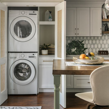Hidden Kitchen Laundry