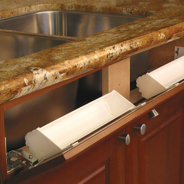Tilt-Out Sink Tray