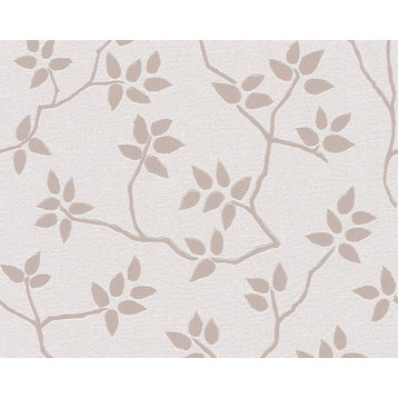 Non-Woven Floral Wallpaper - DW130937222 Elegance Wallpaper, Roll