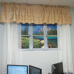Fathead Instant Window for The Home Office - Home Office Accessories