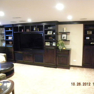 High End Basement Remodel