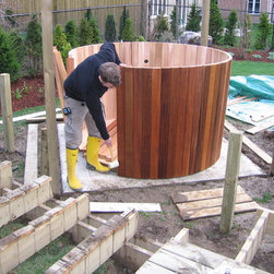 Assembling as Cedar Hot Tub - Lifestyle And Leisure