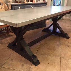 zinc top tables - Home Decor