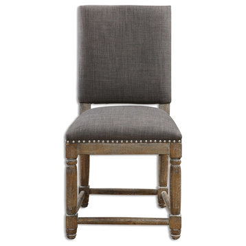Laurens Gray Accent Chair By Designer Matthew Williams
