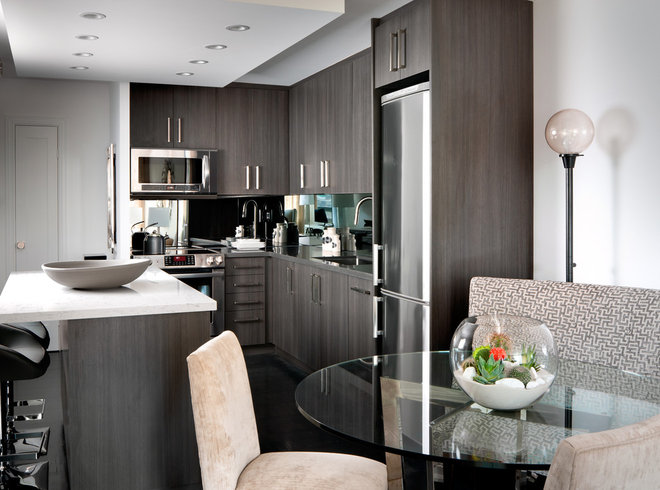 多伦多室内设计集团的当代厨房| Yanic Simard